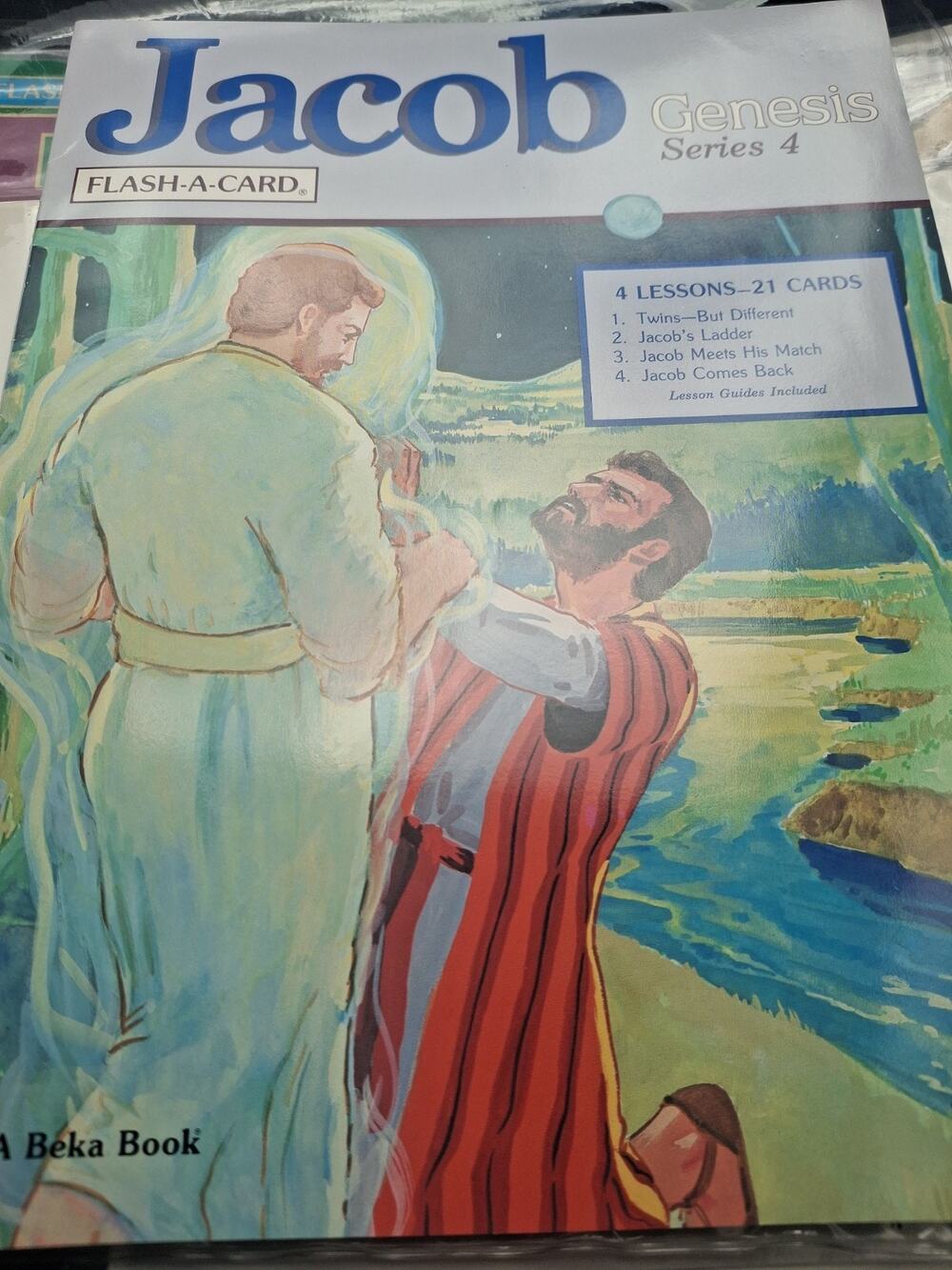 Abeka Bible Curriculum Jacob 21 Flash-A-Cards 4 Lessons Genesis Series 4)